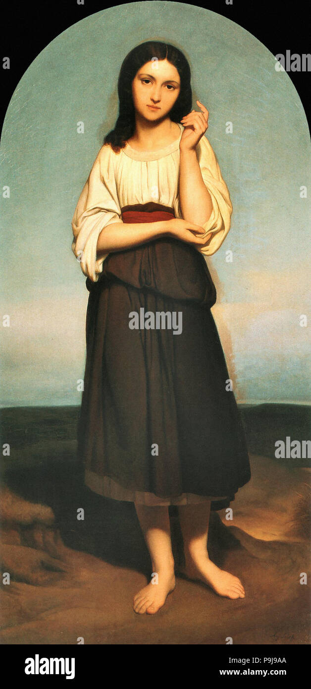 Scheffer Ary - Mignon Verlangend Naar Haar Vaderland Foto Stock