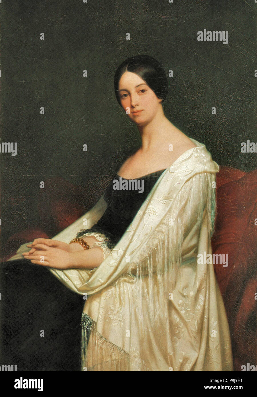 Scheffer Ary - Portret Van Mevrouw posto Foto Stock