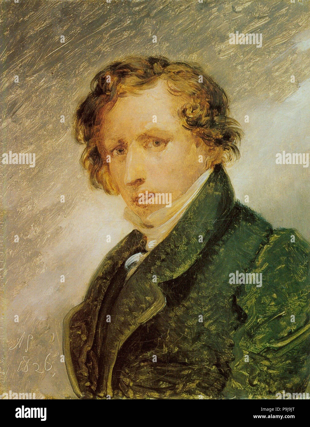 Scheffer Ary - Autoritratto 1 (a 31 anni di età) Foto Stock