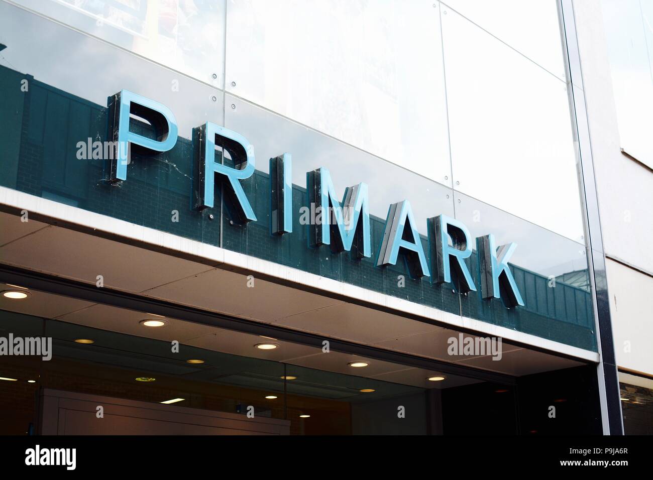 Primark store, kings lynn, norfolk, Regno Unito Foto Stock