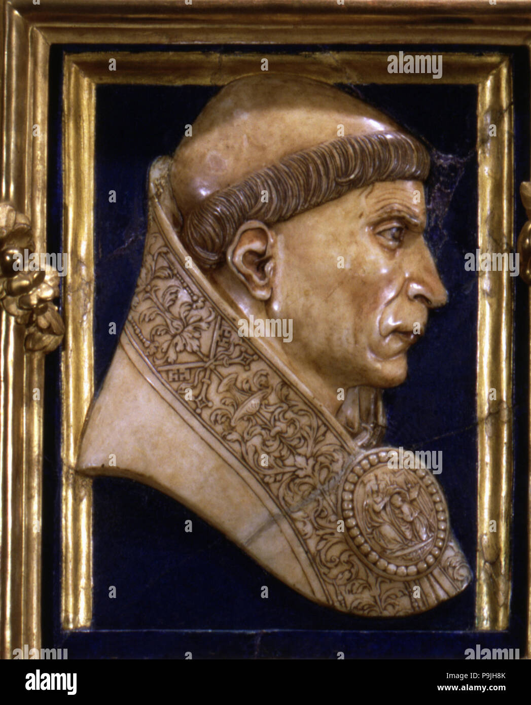 Francisco Ximenez, Cardinale Cisneros, religiosa spagnola e più (1436-1517), il coperchio dell' 'Vit… Foto Stock