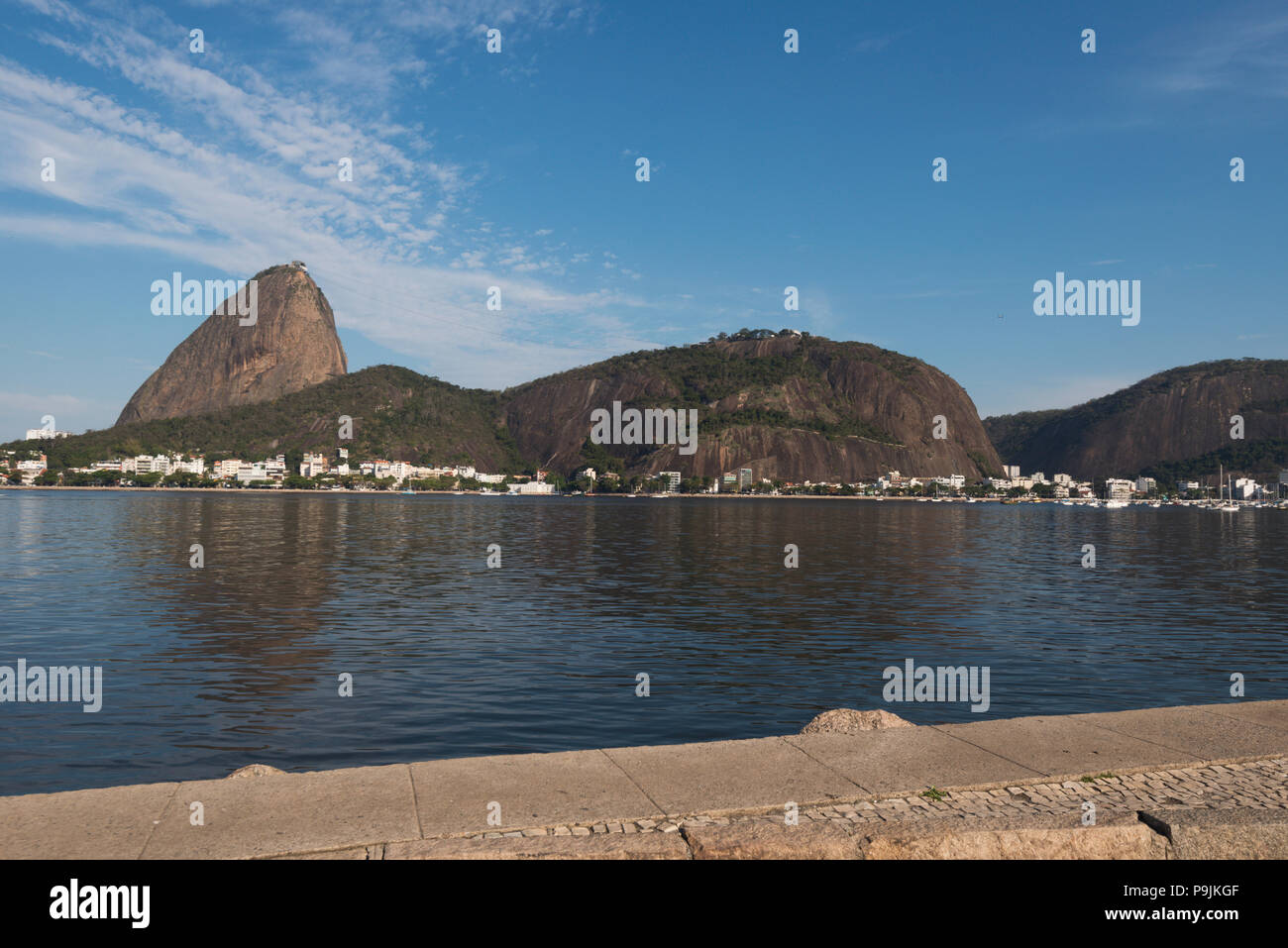 Sugarloaf mountain, Rio de Janeiro, Brasile Foto Stock