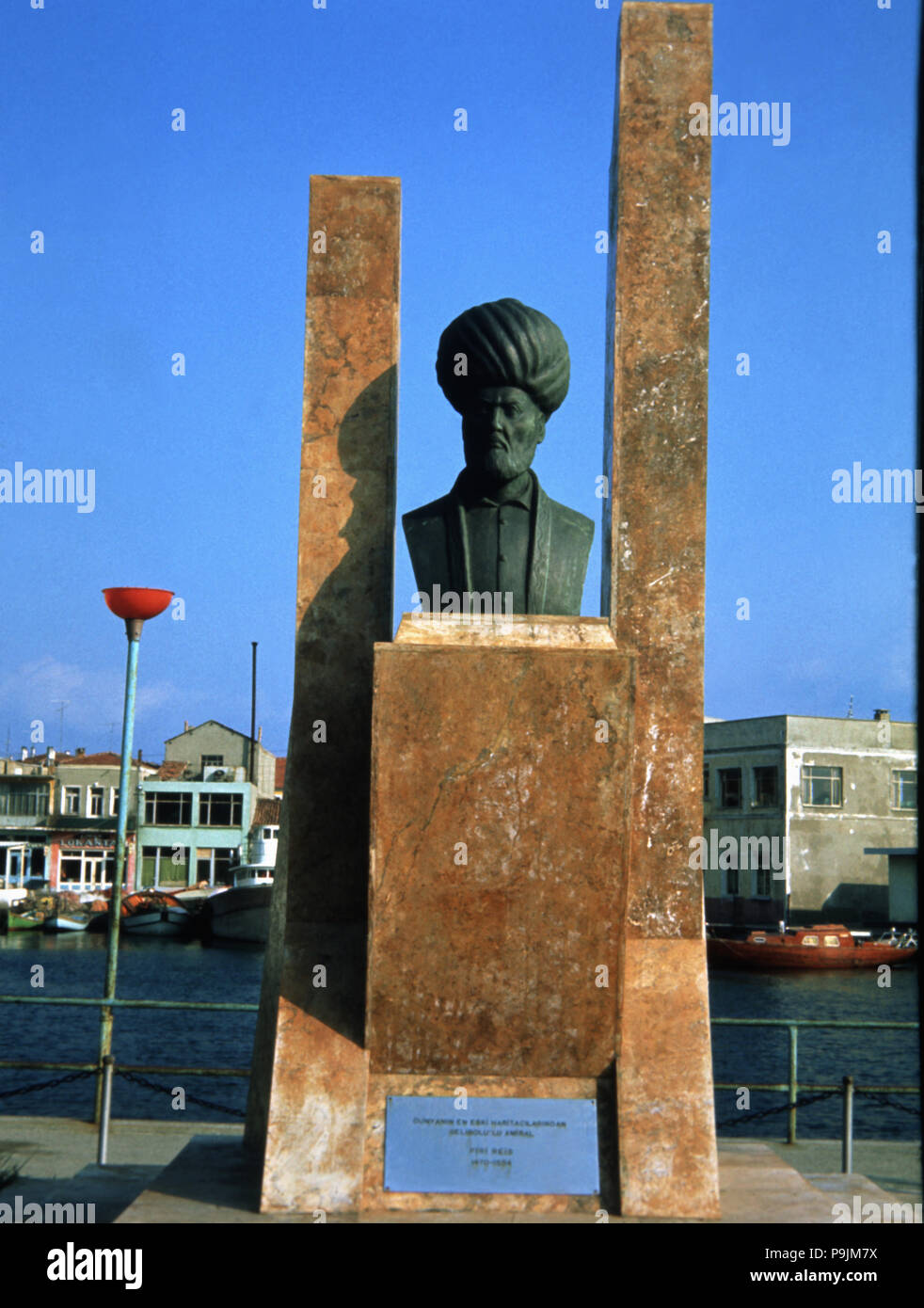 Piri Reis (1470-1554), cartografo e comandante della flotta ottomana di Gelibolu (Gallipoli). Foto Stock