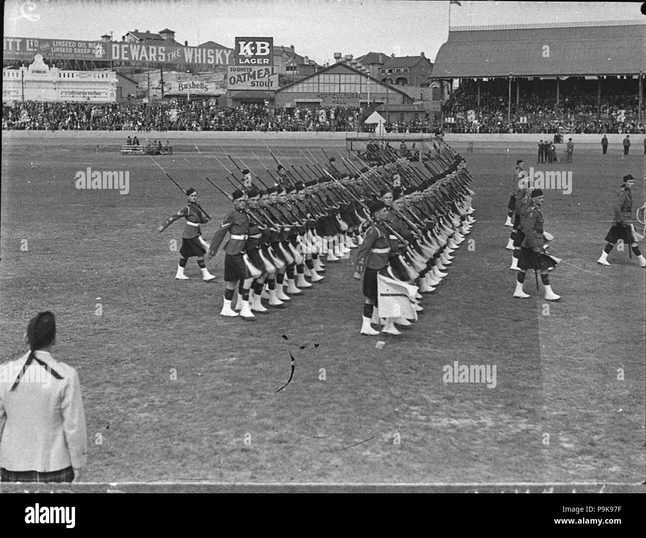 241 16216 SLNSW Highland Gathering reggimento scozzese Foto Stock