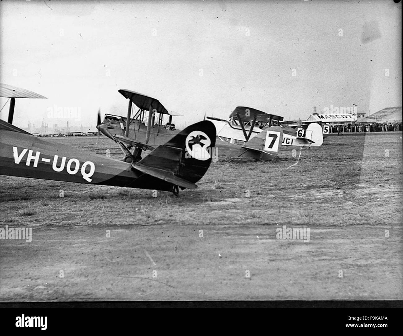 245 SLNSW 21783 pageant aria a Mascot Aerodrome Foto Stock