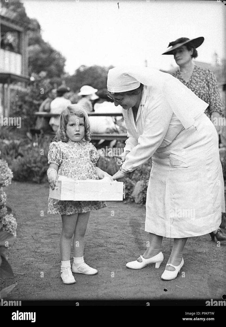 246 23084 SLNSW Norland nursing college festa di Natale Foto Stock