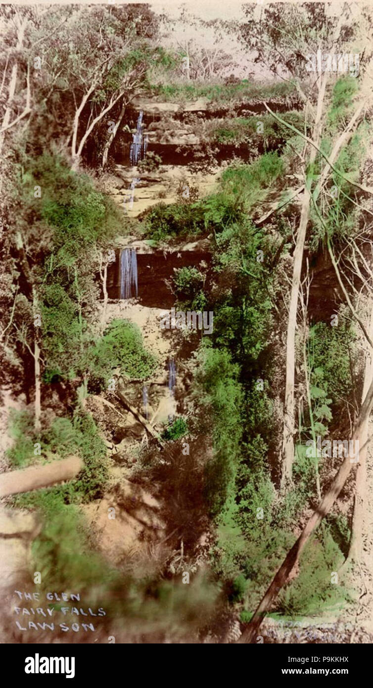 279 796529 SLNSW Glen Fairy Falls Lawson Foto Stock