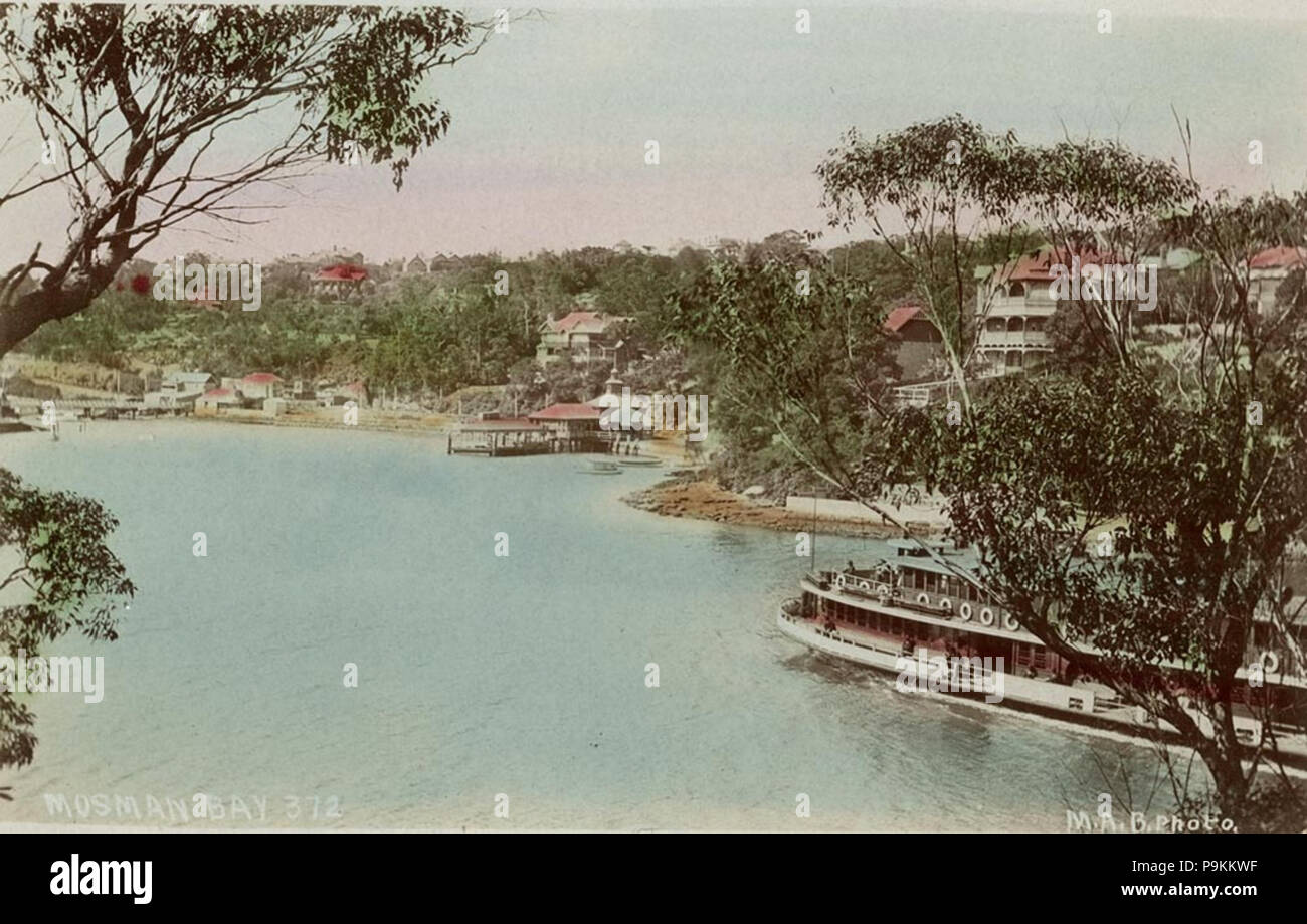 279 796662 SLNSW Mosman Bay Foto Stock