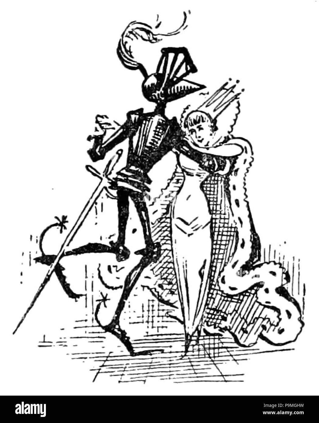 90 Un barbone all'estero 0032 1h Foto Stock