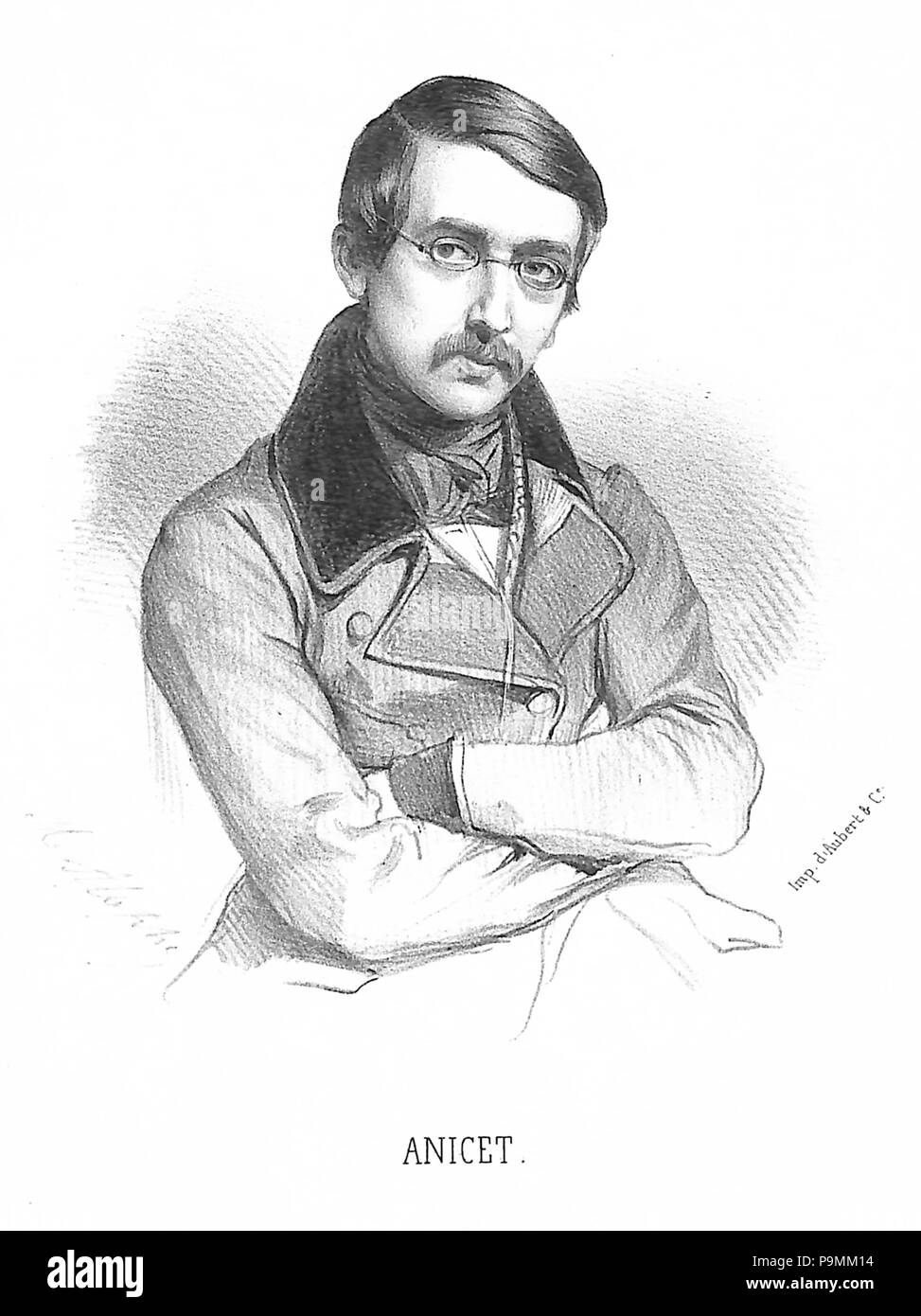 131 Anicet-Bourgeois Auguste Foto Stock