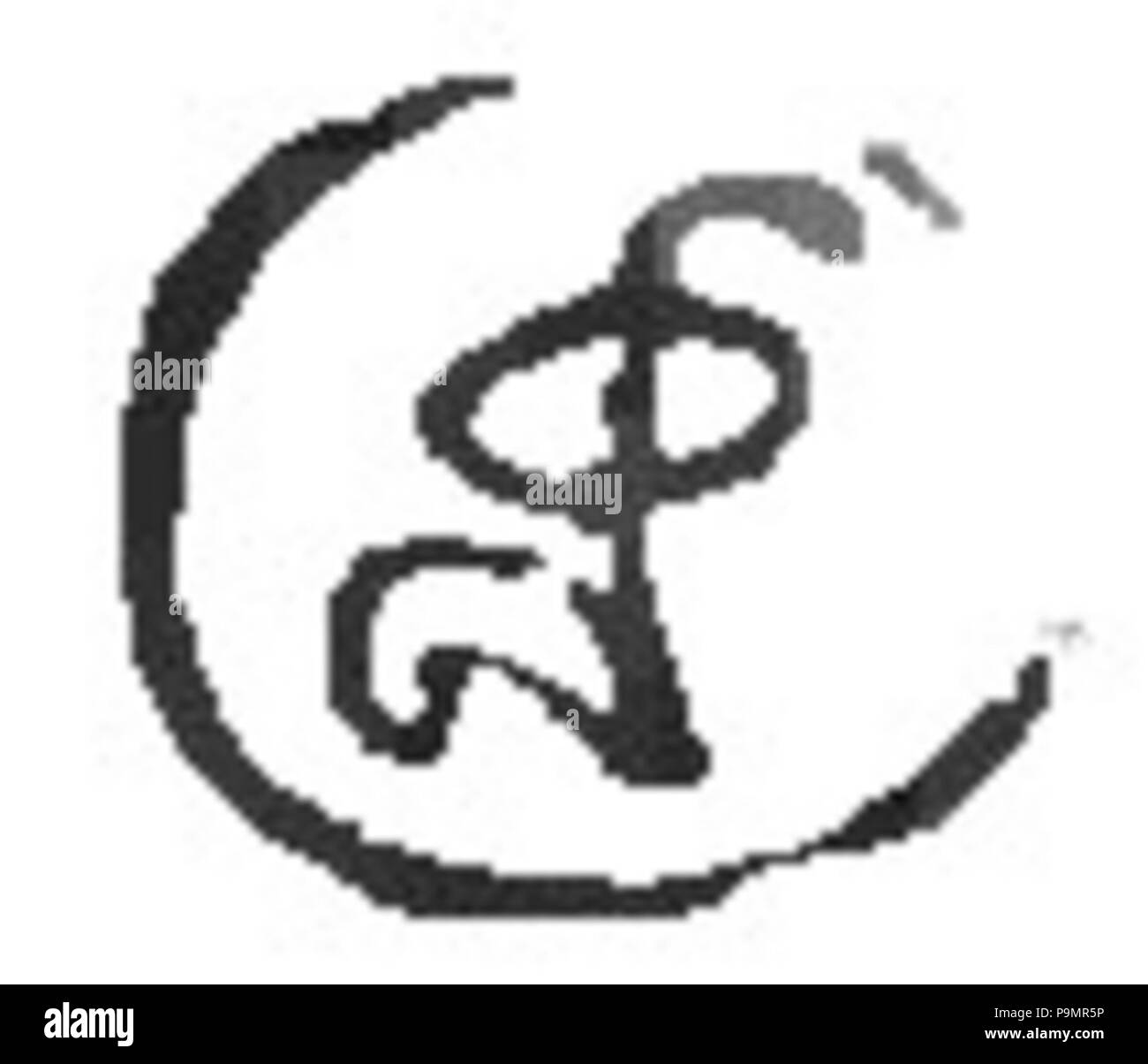 165 Atlantis - Il mondo antidiluviana 1882 P230 05 Foto Stock