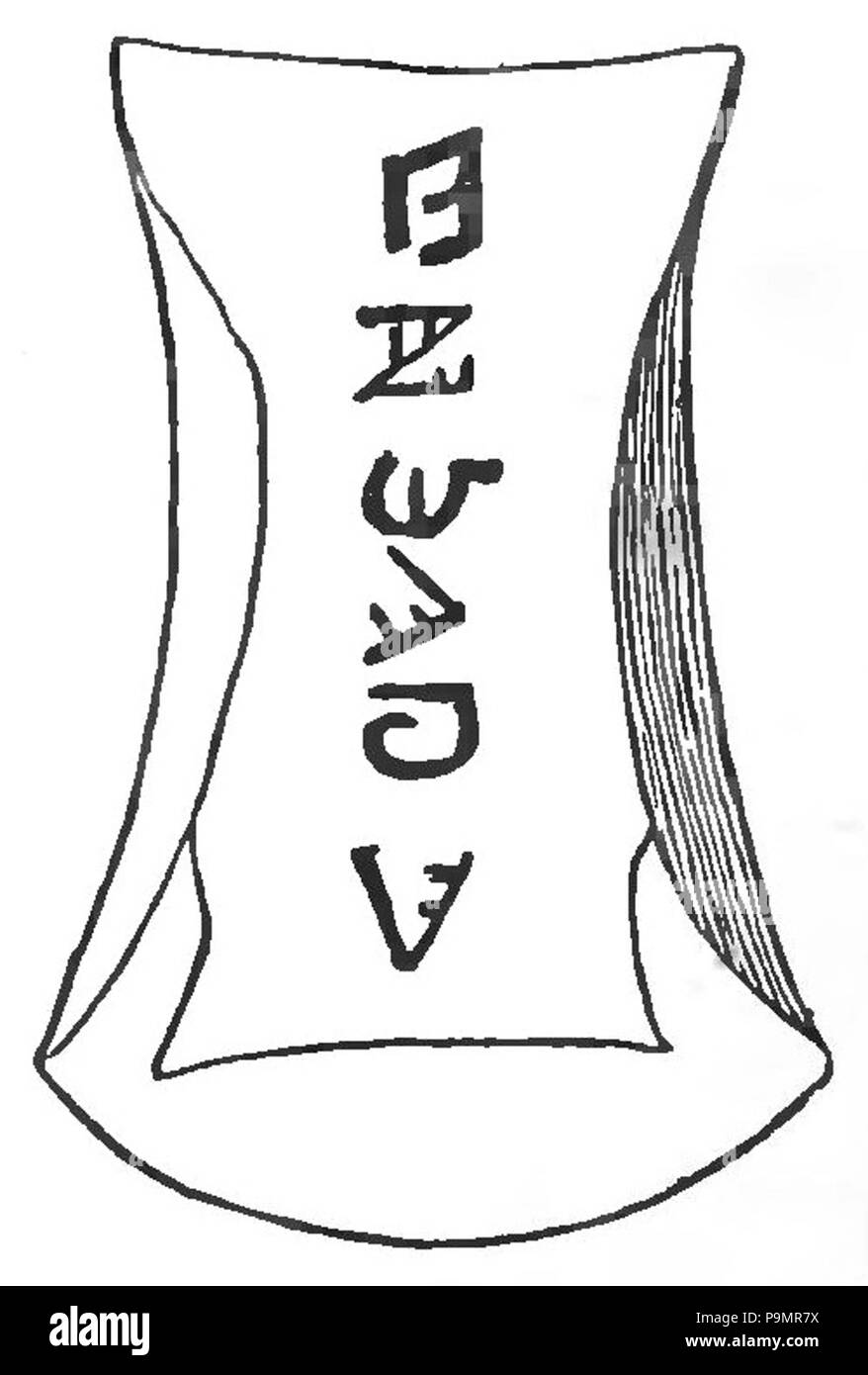 165 Atlantis - Il mondo antidiluviana 1882 p258 2 Foto Stock