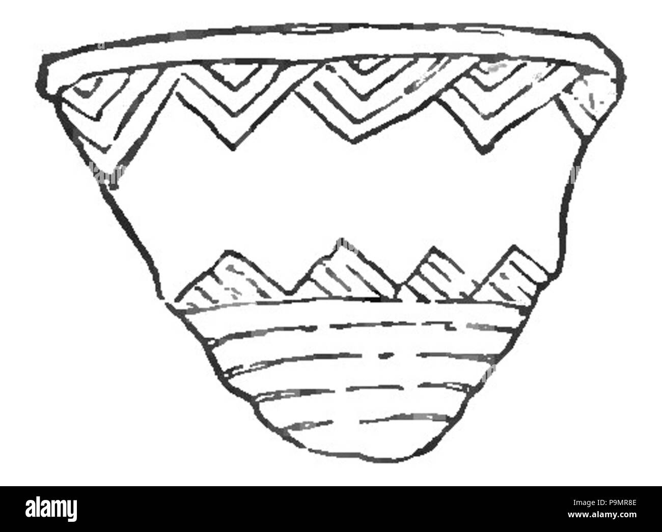 166 Atlantis - Il mondo antidiluviana 1882 p266 3 Foto Stock