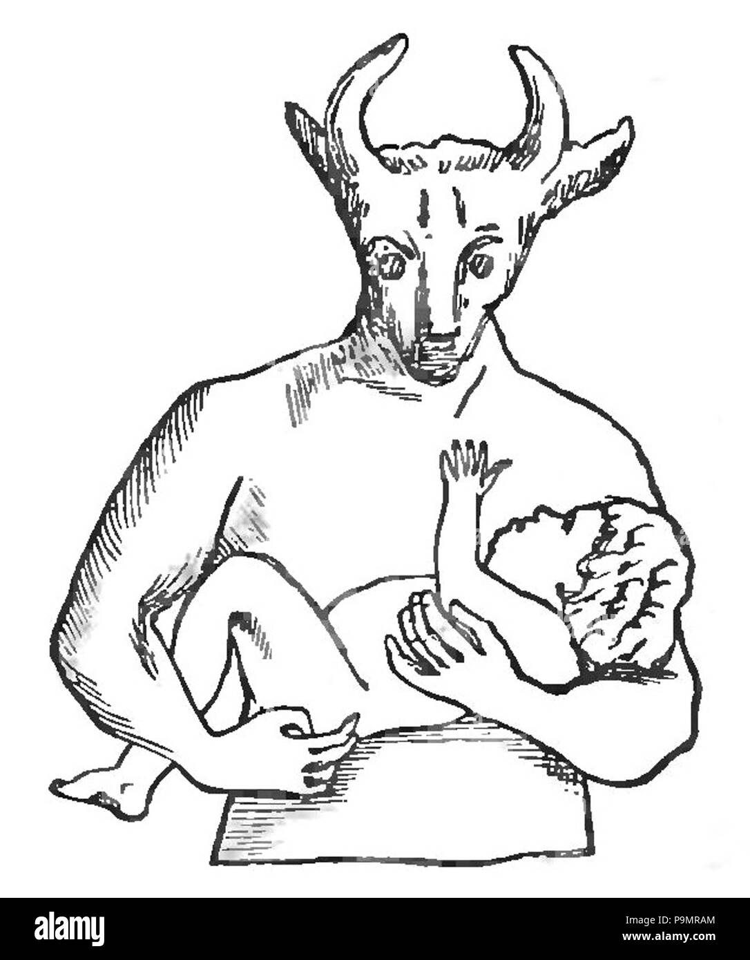 166 Atlantis - Il mondo antidiluviana 1882 p428 2 Foto Stock