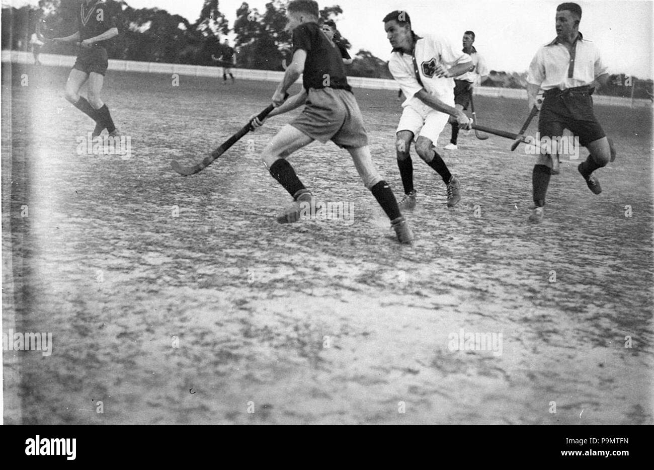 272 51117 SLNSW Mens non identificato di hockey Foto Stock
