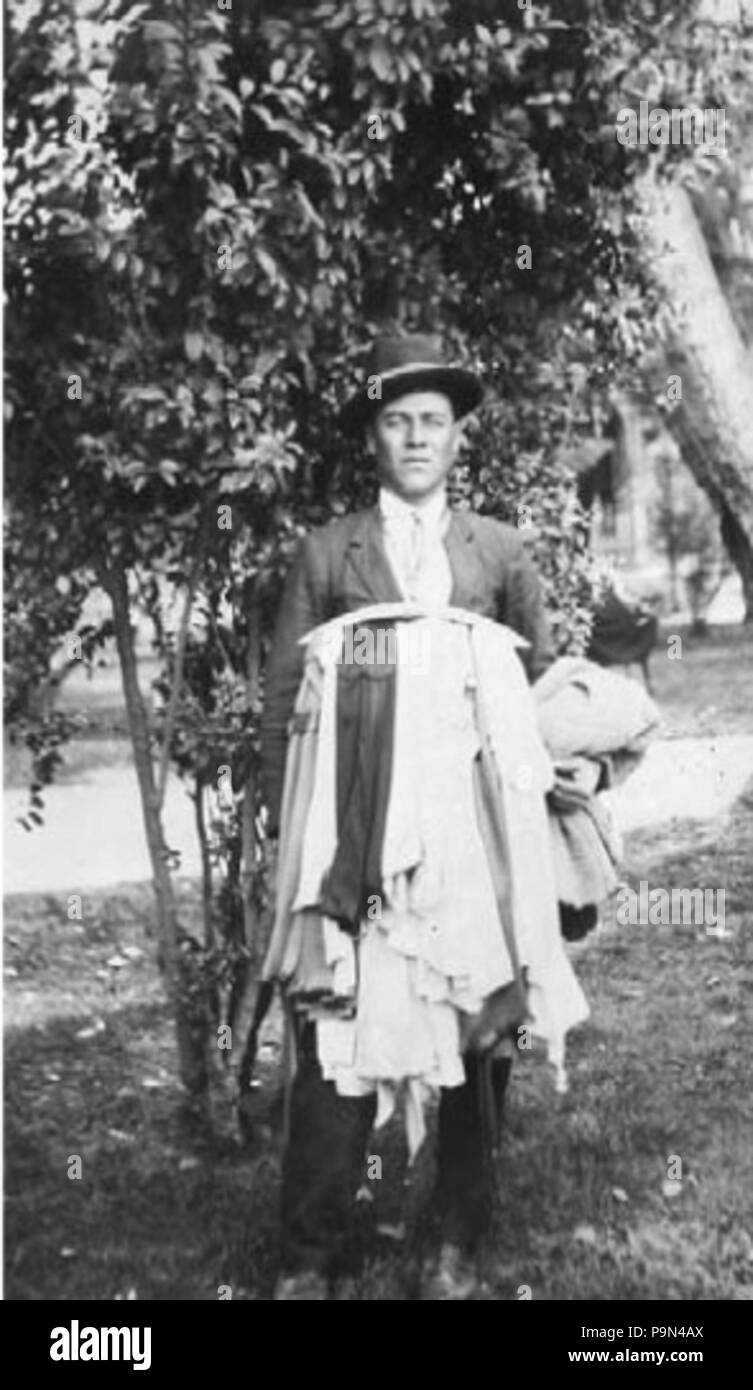 322 Vendedor ambulante armenio Mexico DF Foto Stock