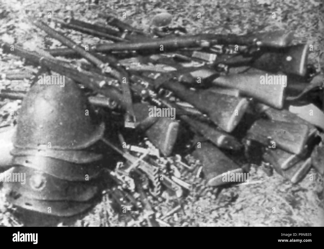 330 Weserübung-Süd materiali dell'esercito Foto Stock