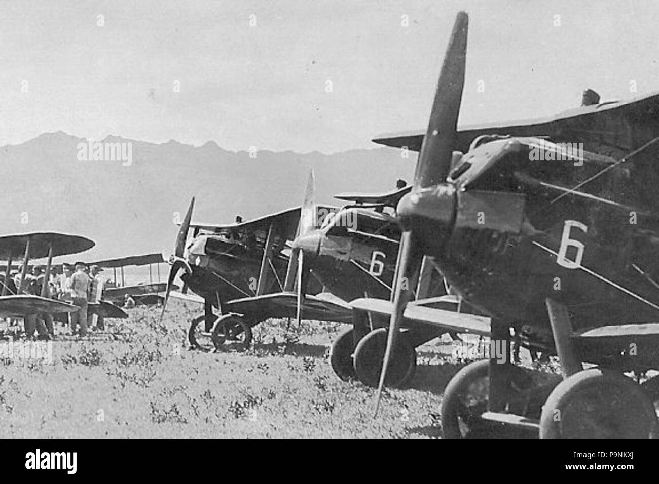 72 6 Aero Squadron GV-6s Foto Stock