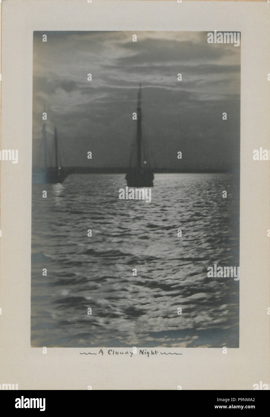 78 Una torbida notte (HS85-10-16953) Foto Stock