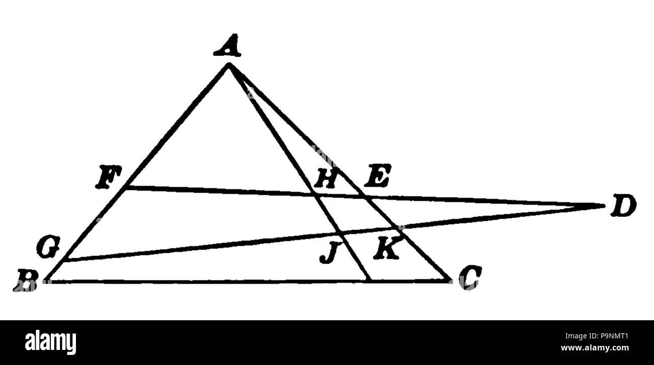 82 Una storia della matematica (1893) - 74 Foto Stock