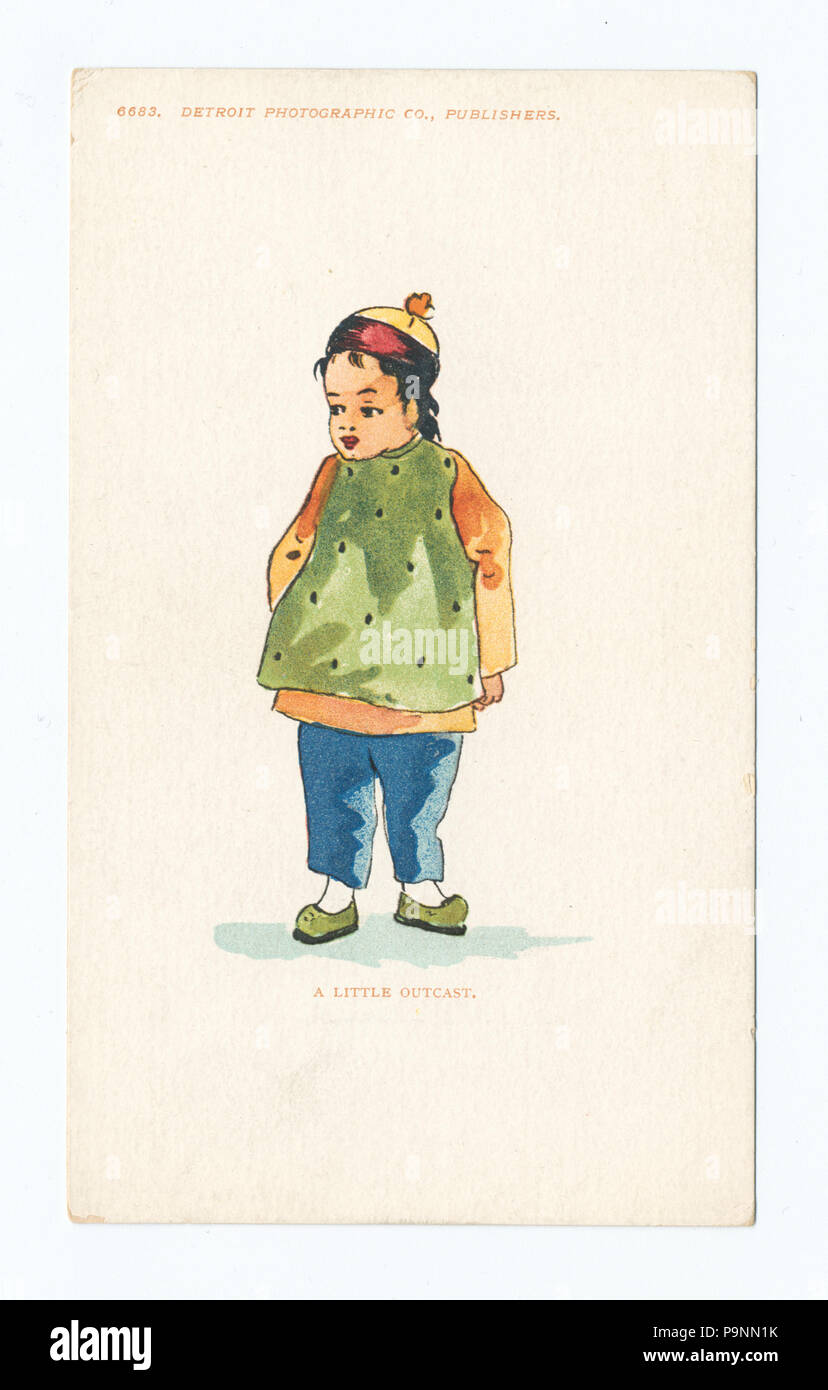 83 UN PO' emarginato, cinese (NYPL b12647398-62997) Foto Stock