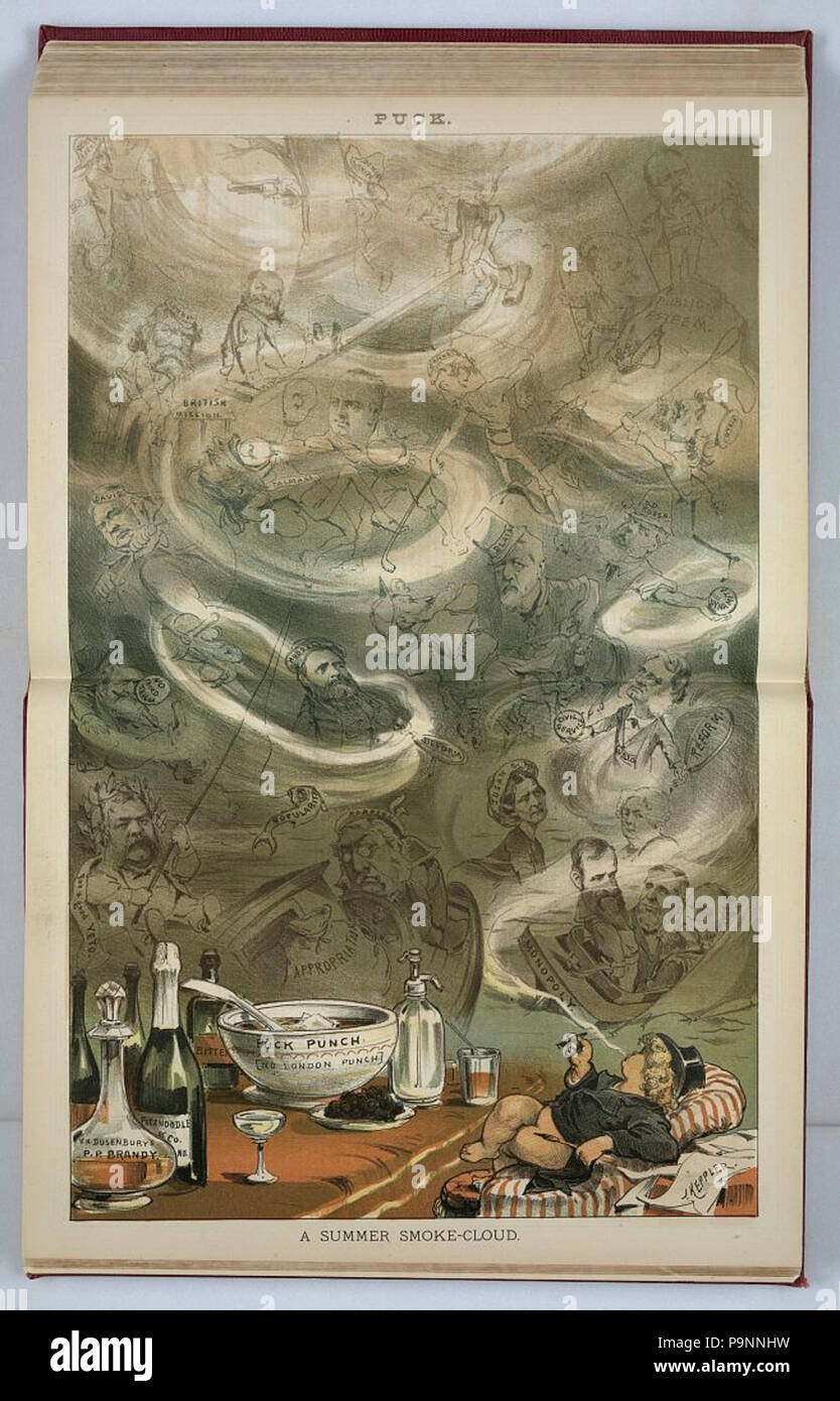 89 Un estate fumo-cloud LCCN2012647234 Foto Stock