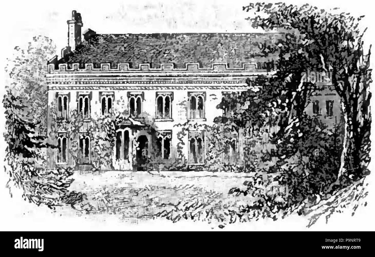 143 Appletons' Cooper James Fenimore Otsego Hall Foto Stock