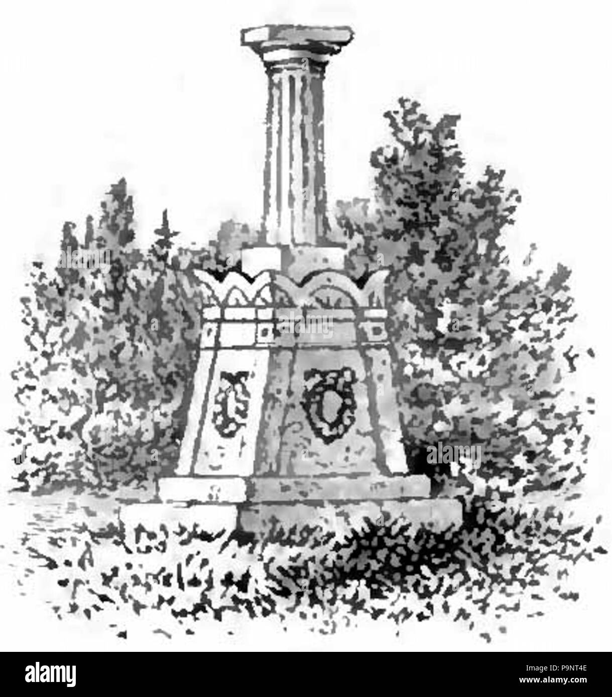 144 Appletons' Tadeusz Kosciuszko West Point monumento Foto Stock