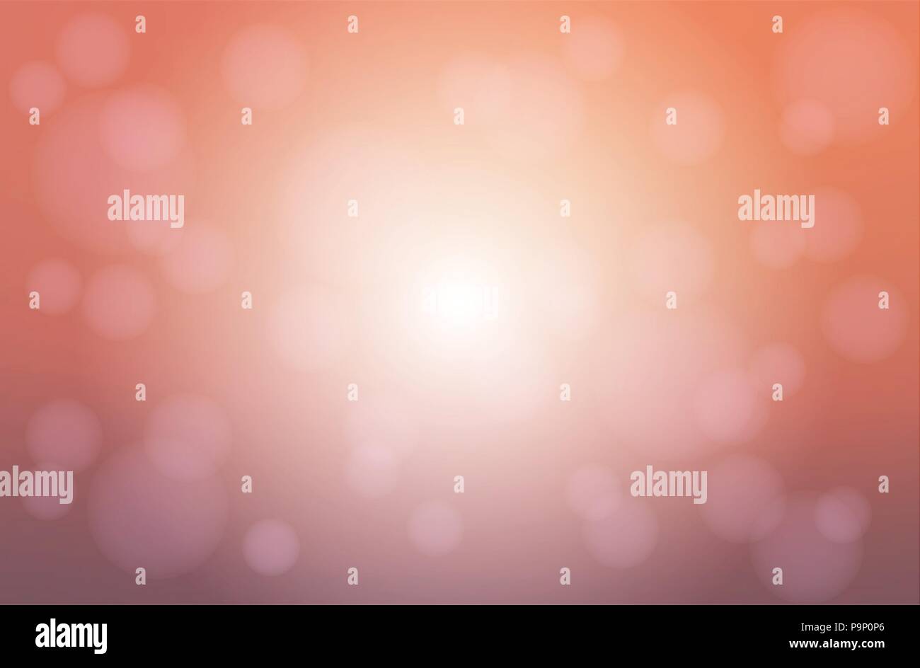 Rosso arancione viola astratto Gradiente sfumato con mesh bokeh di luce sullo sfondo del vettore Illustrazione Vettoriale