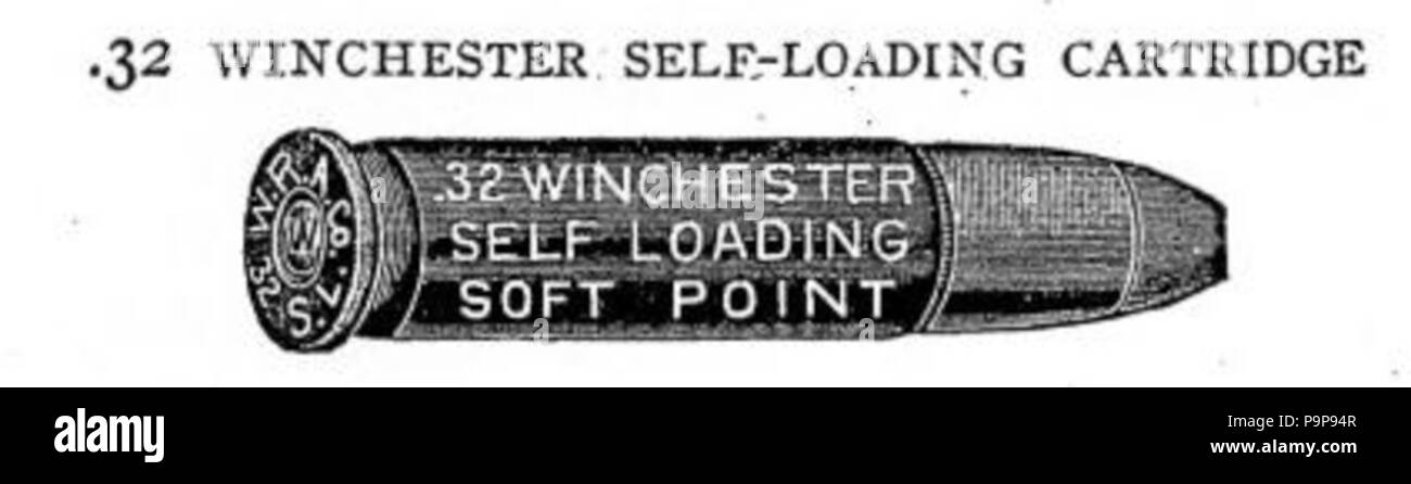 45 32 Winchester Self-Loading Foto Stock