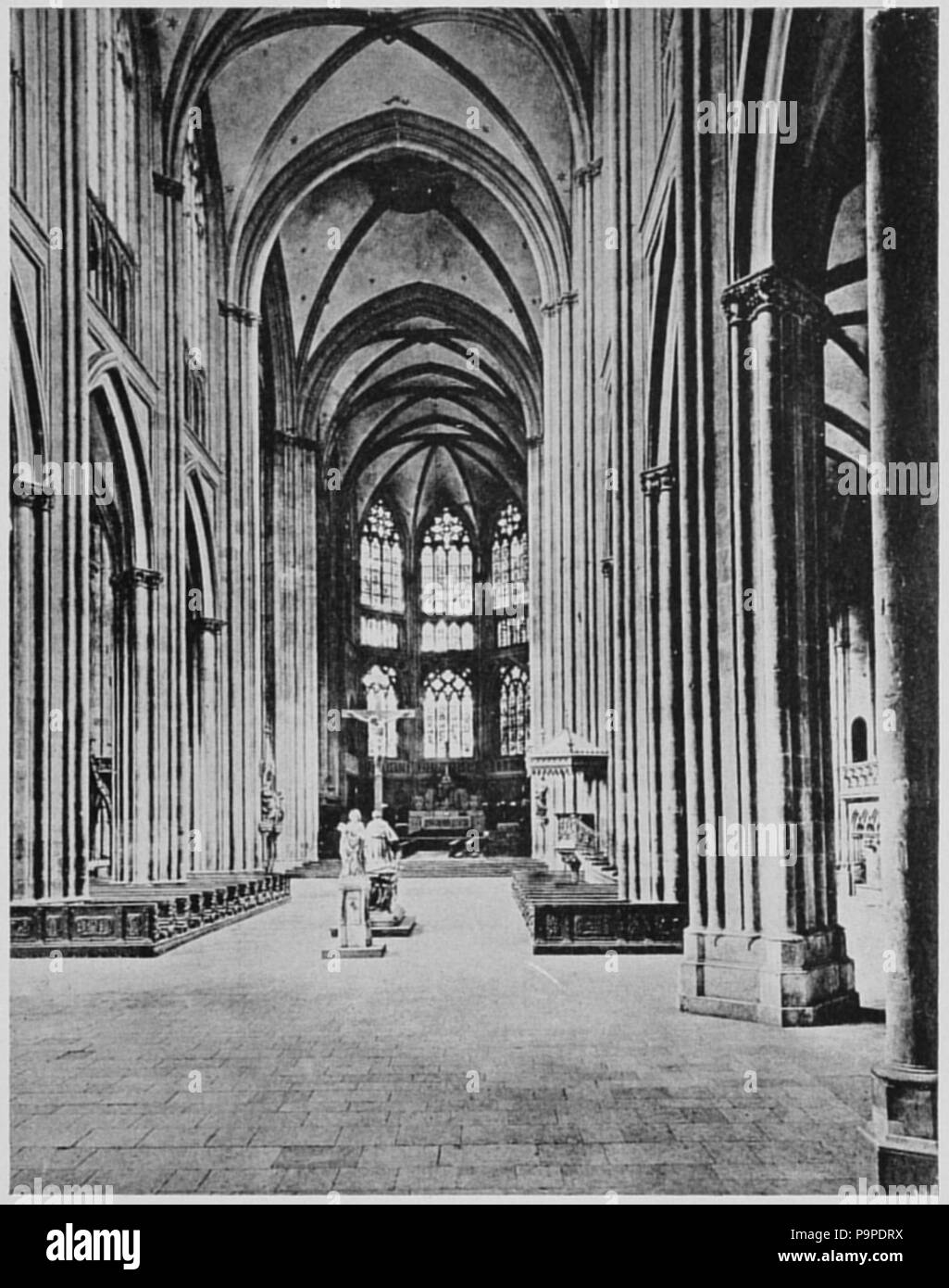 175 Balthasar Hübmaier-Regensburg interno Foto Stock