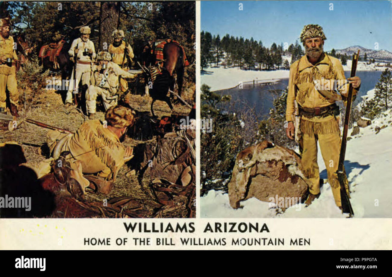203 Bill Williams gli Uomini della Montagna, C.M. Whitaker foto (BNI 432877) Foto Stock