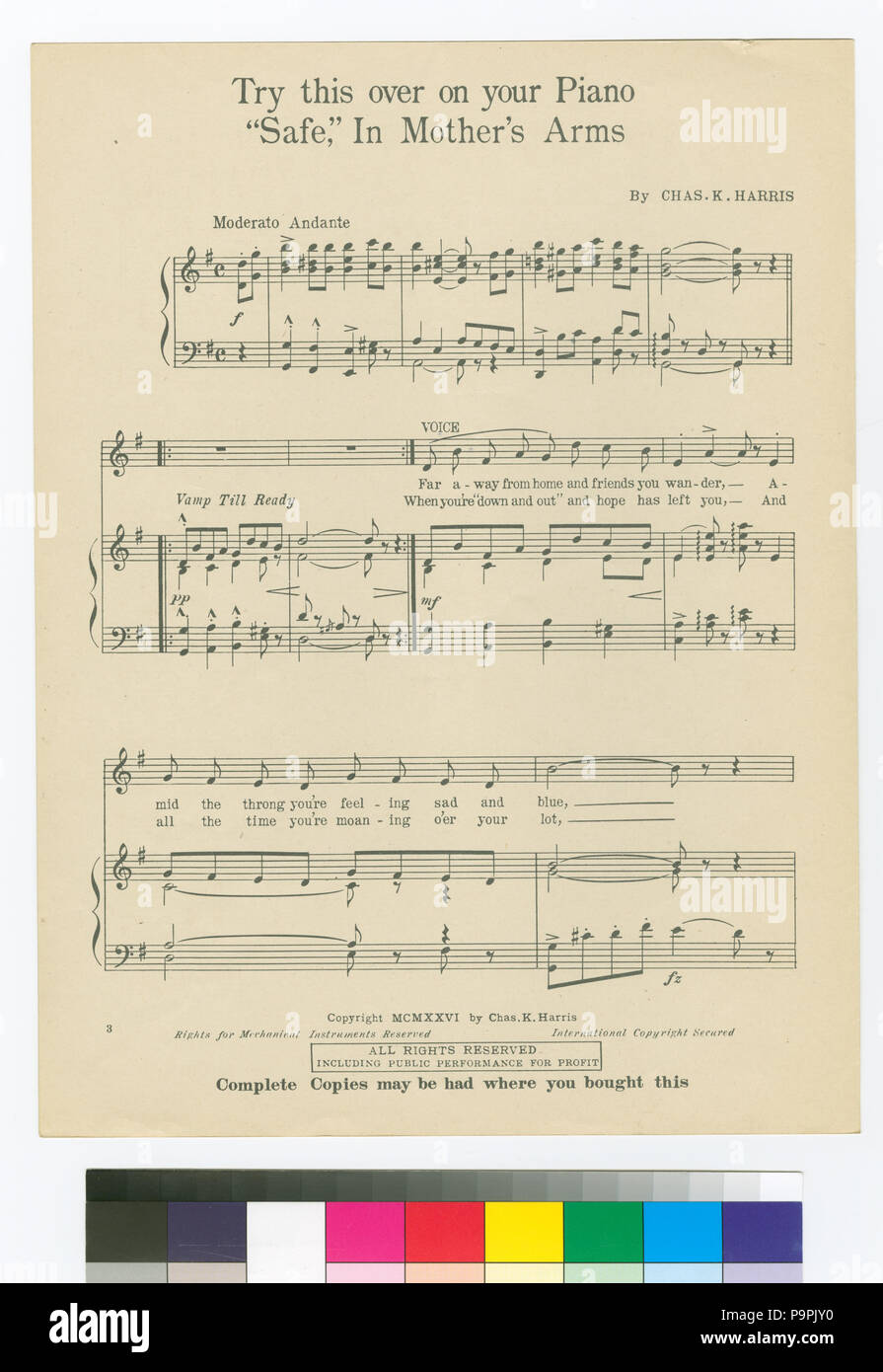 232 rompere le notizie a madre (NYPL ADE-464402-1711691) Foto Stock