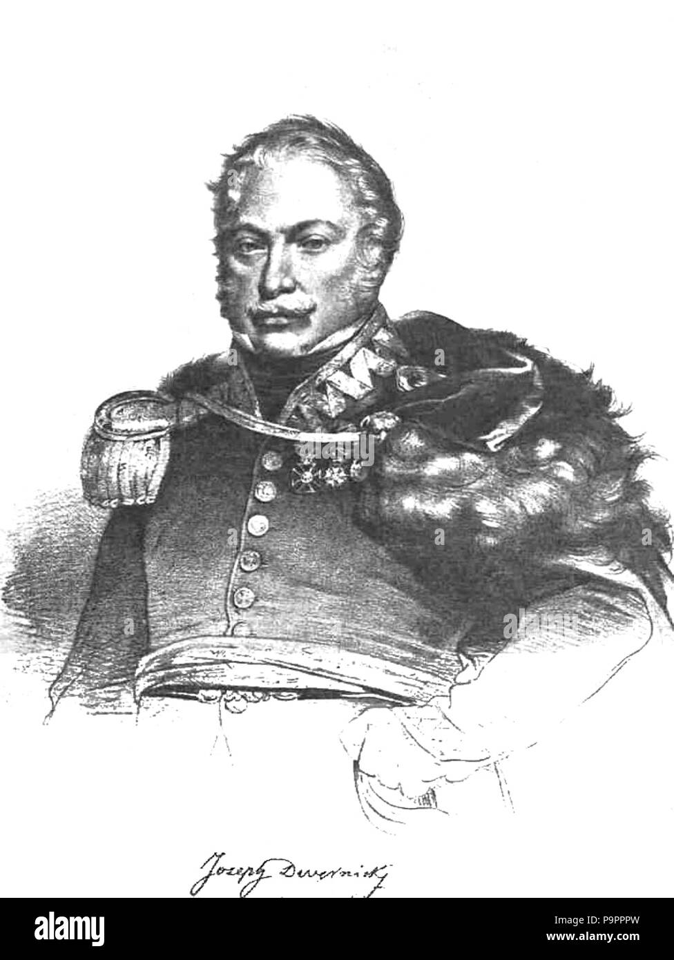 111 Album p0205un v3 - Józef Dwernicki Foto Stock