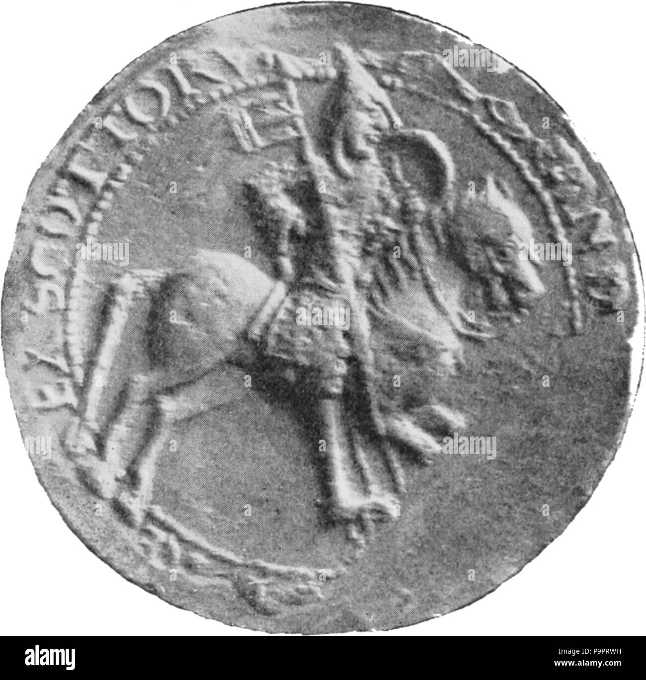 113 Alessandro I, re di Scozia la guarnizione Foto Stock