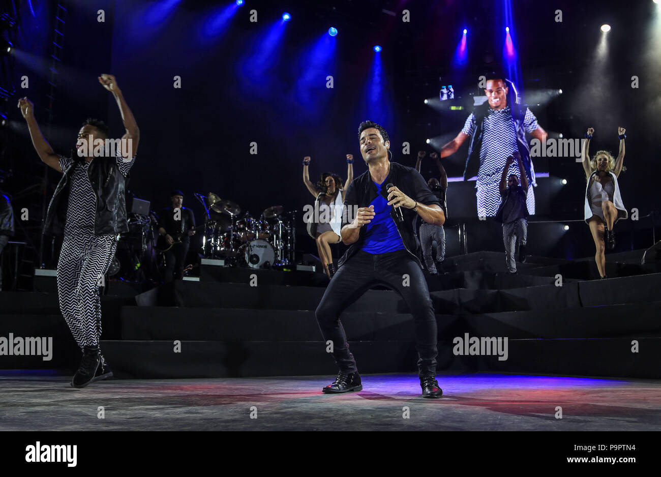 Chayanne en Expoforum2015 Foto Stock