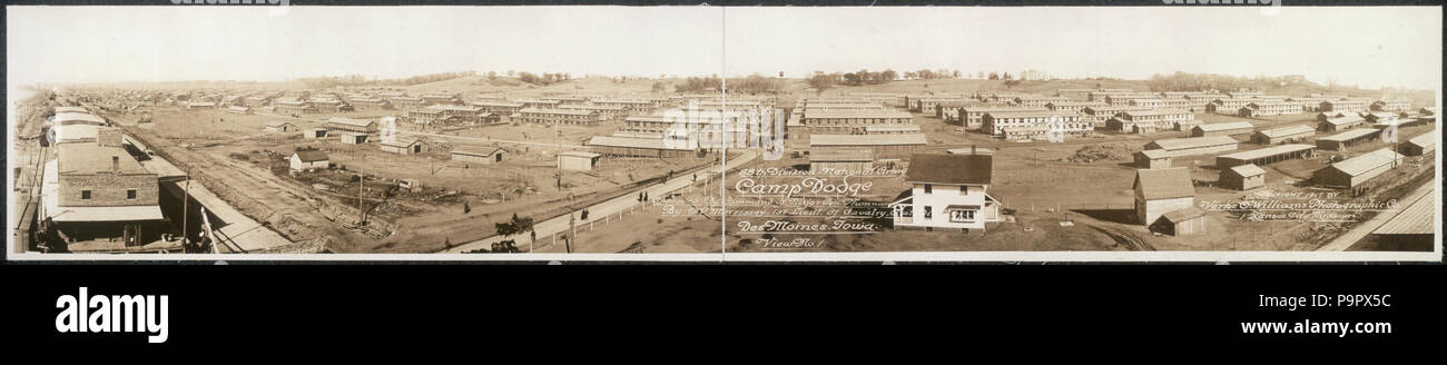 74 88th divisione, esercito nazionale, Camp Dodge LCCN2007664260 Foto Stock
