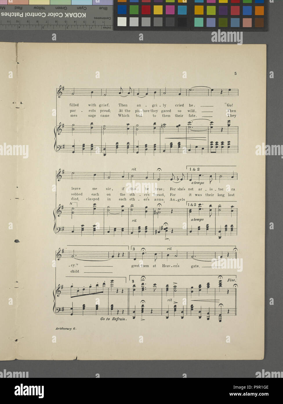 152 L'Aristocrazia (NYPL ADE-463685-1693600) Foto Stock