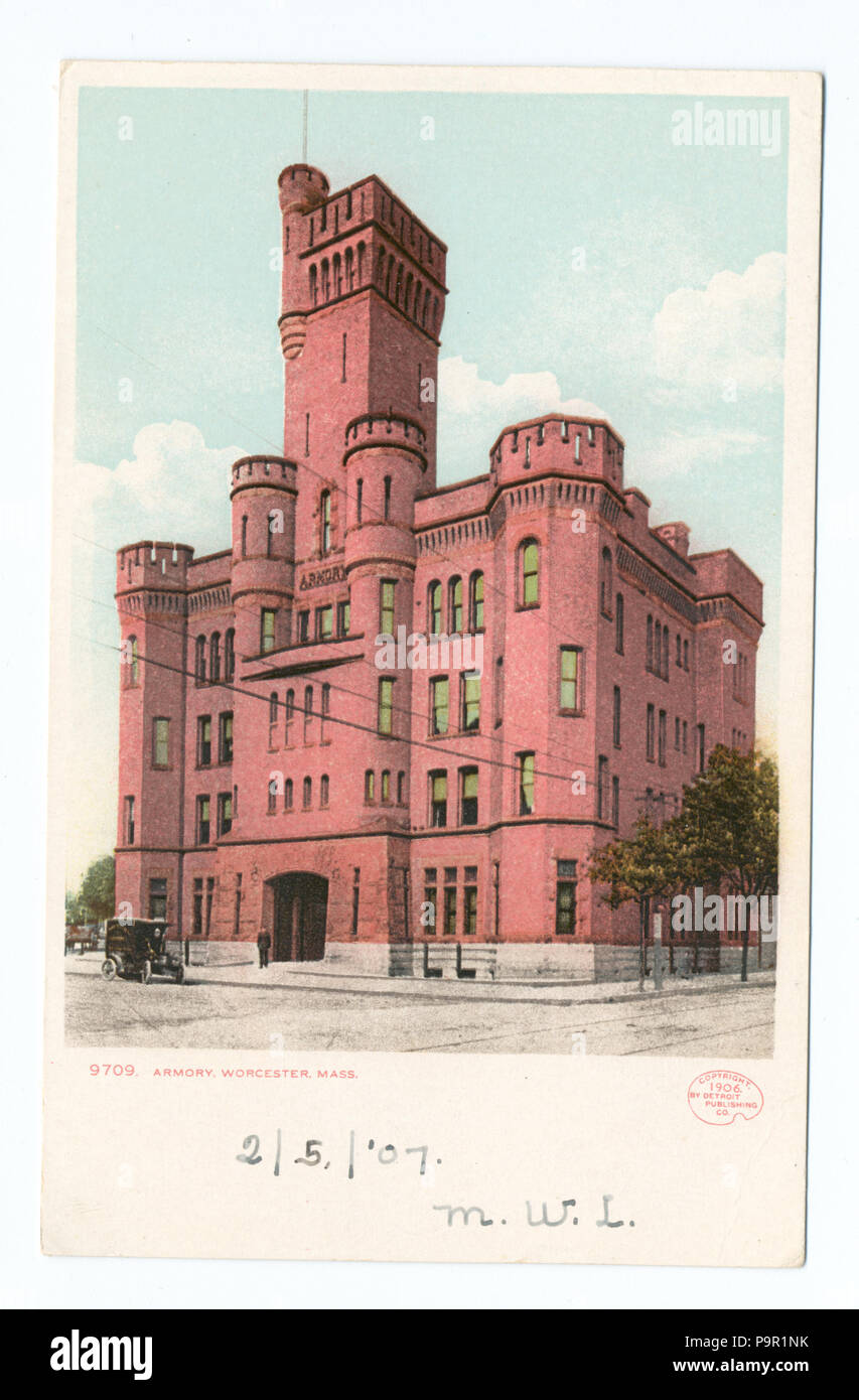 152 Armory, Worcester, massa (NYPL b12647398-68448) Foto Stock