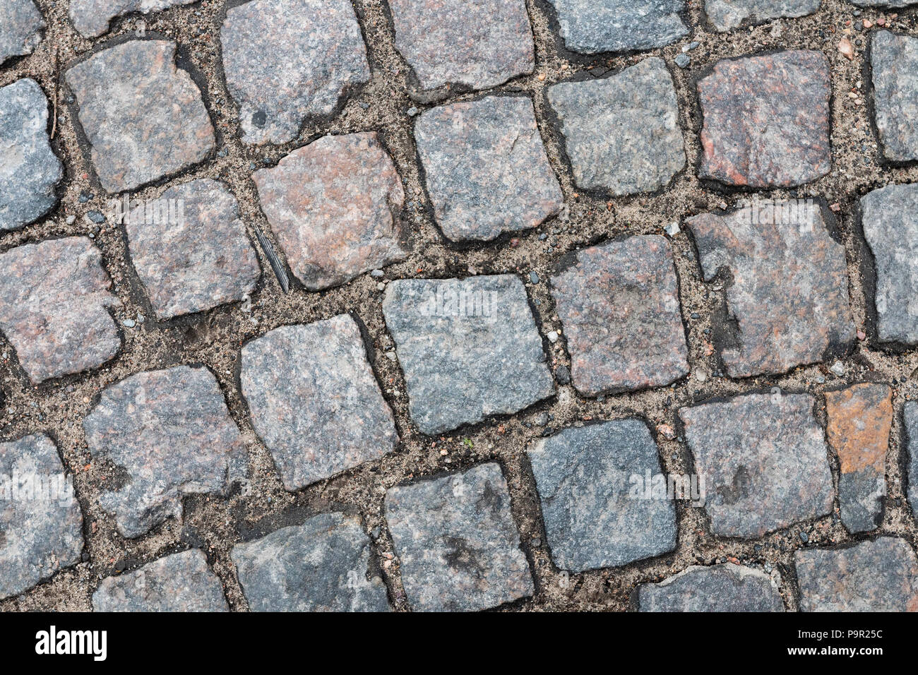 Pavimentazione in pietra texture. Abstract background strutturato. Foto Stock