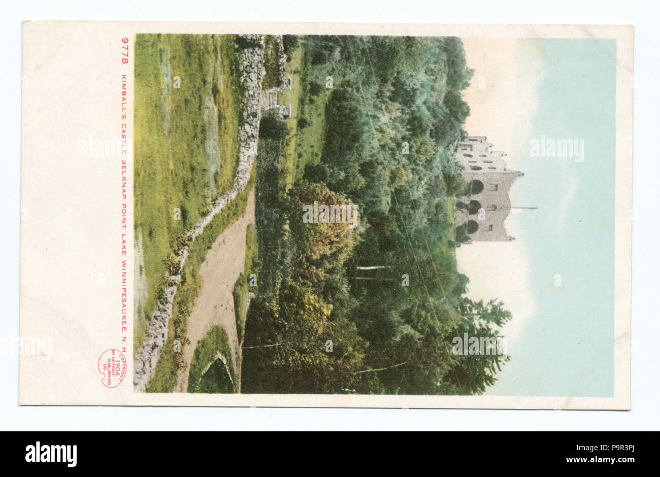 193 Belknap punto, Kimball il Castello, Lago Winnipesaukee, N. H (NYPL b12647398-68500) Foto Stock