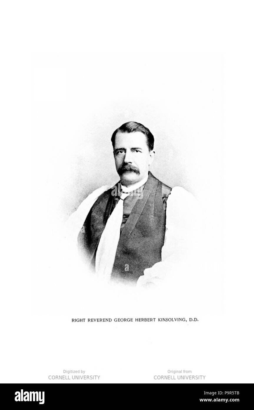 208 il vescovo George Herbert Kinsolving Foto Stock