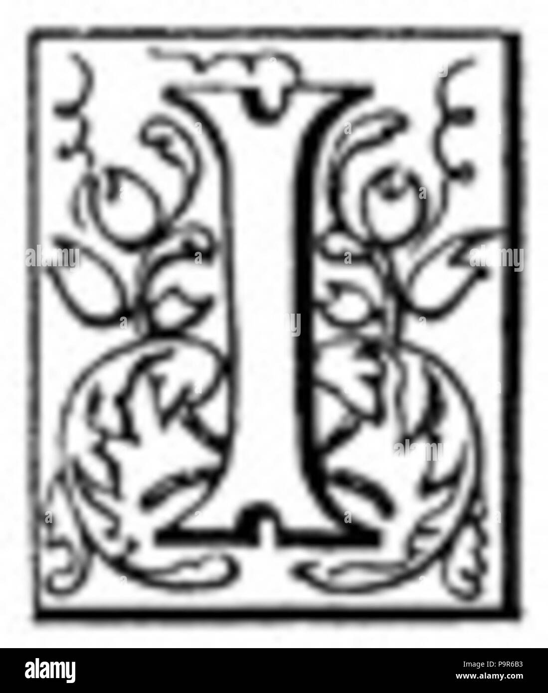 Il blocco 211 lettera I Foto Stock