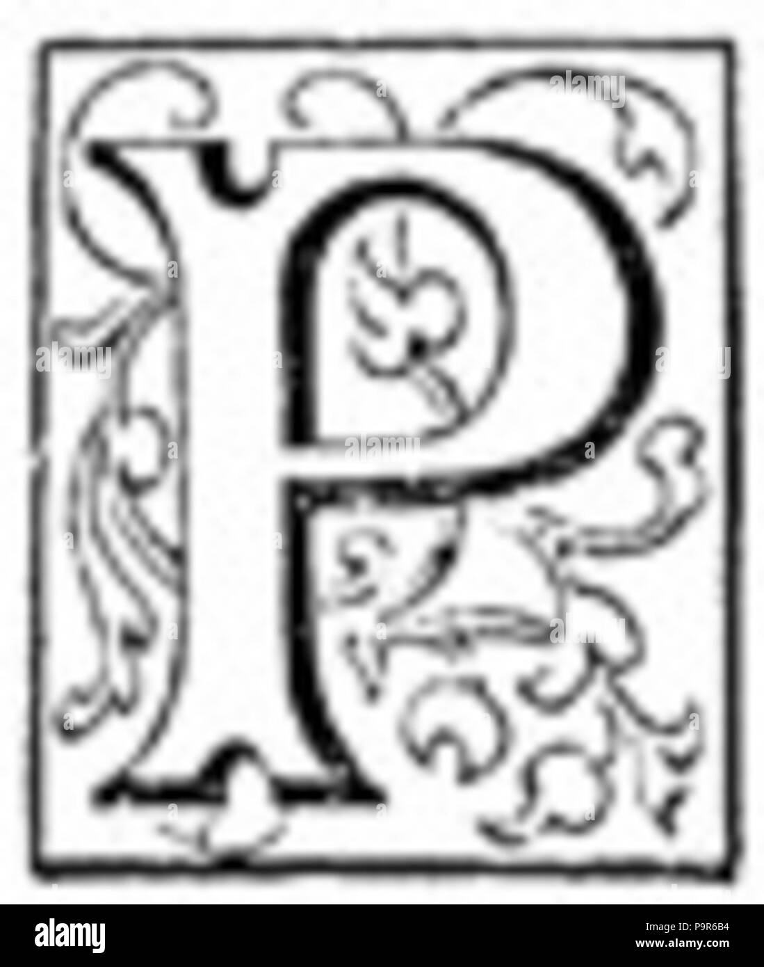 Il blocco 211 Lettera P Foto Stock