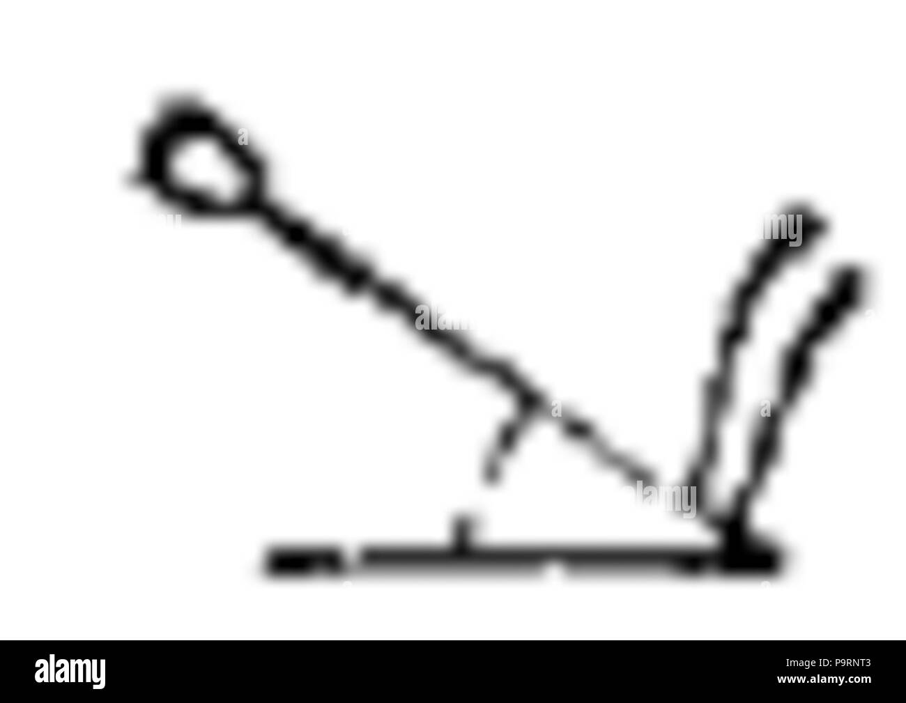 262 C+B-Egypt-Pictoglyph85 Foto Stock