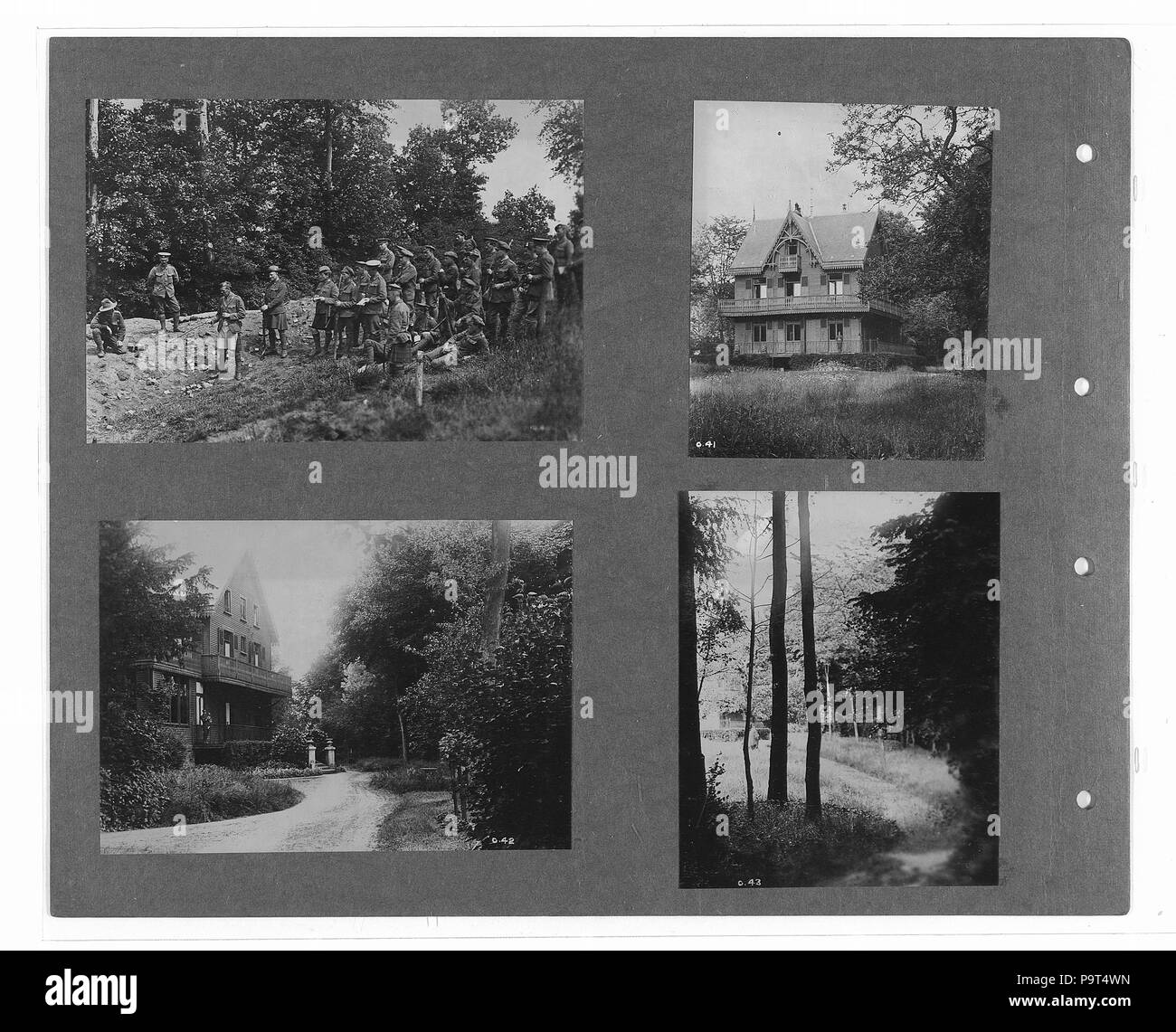 272 canadese guerra ufficiale fotografie (BL l.r.233.b.57.v1 f011r) Foto Stock