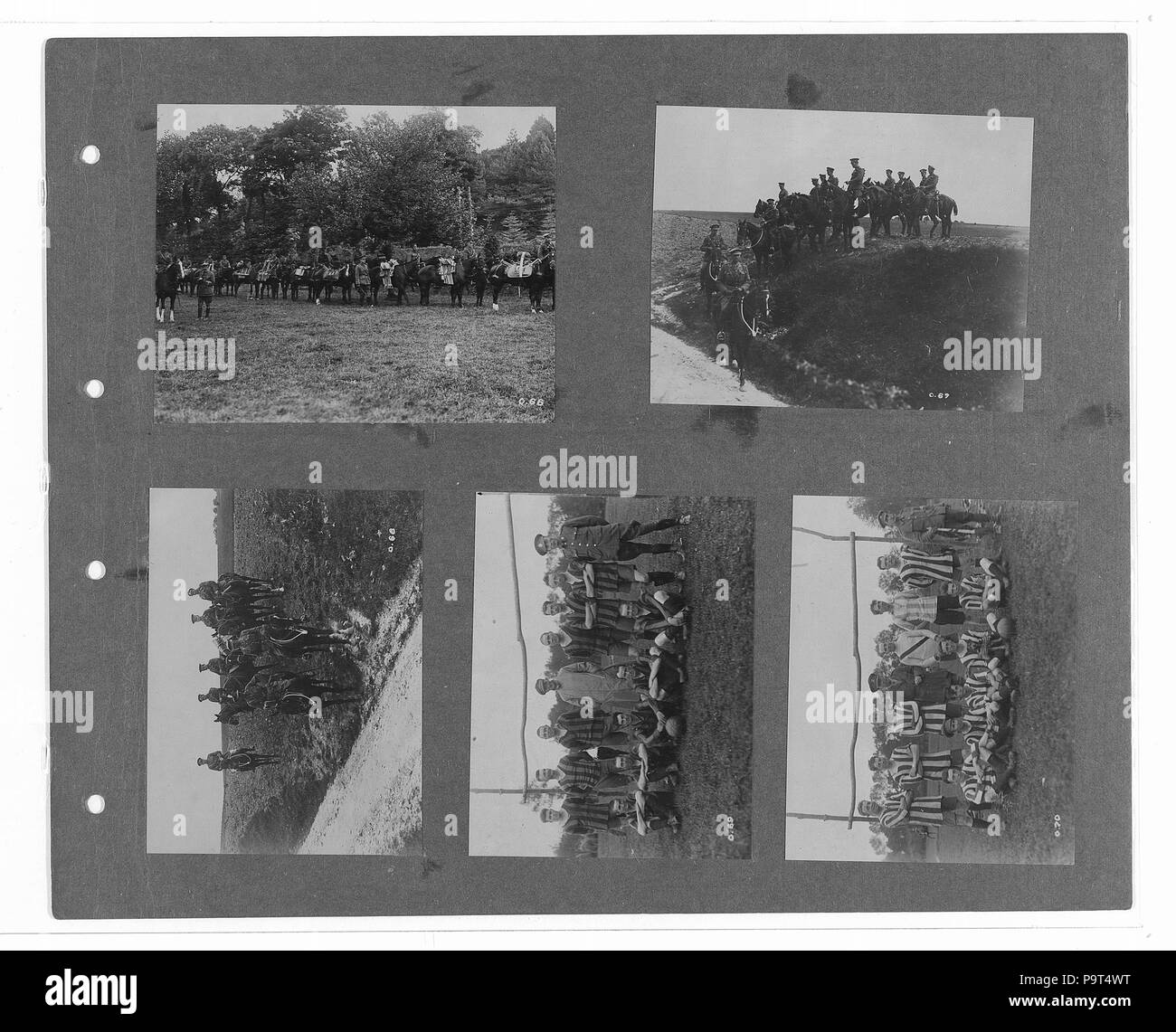 273 canadese guerra ufficiale fotografie (BL l.r.233.b.57.v1 f016r) Foto Stock