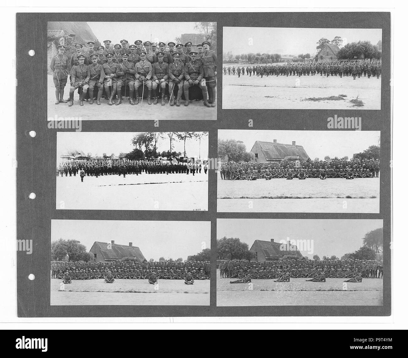 273 canadese guerra ufficiale fotografie (BL l.r.233.b.57.v1 f056r) Foto Stock