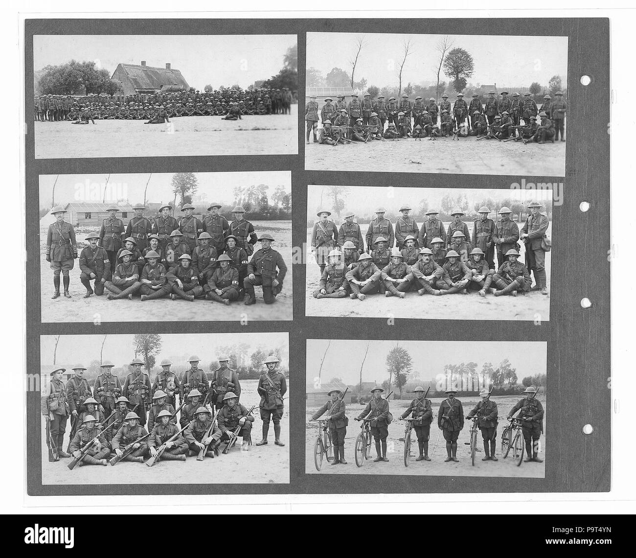 273 canadese guerra ufficiale fotografie (BL l.r.233.b.57.v1 f057r) Foto Stock