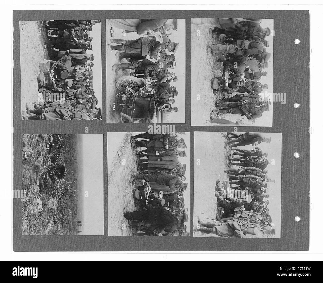 273 canadese guerra ufficiale fotografie (BL l.r.233.b.57.v2 f024r) Foto Stock